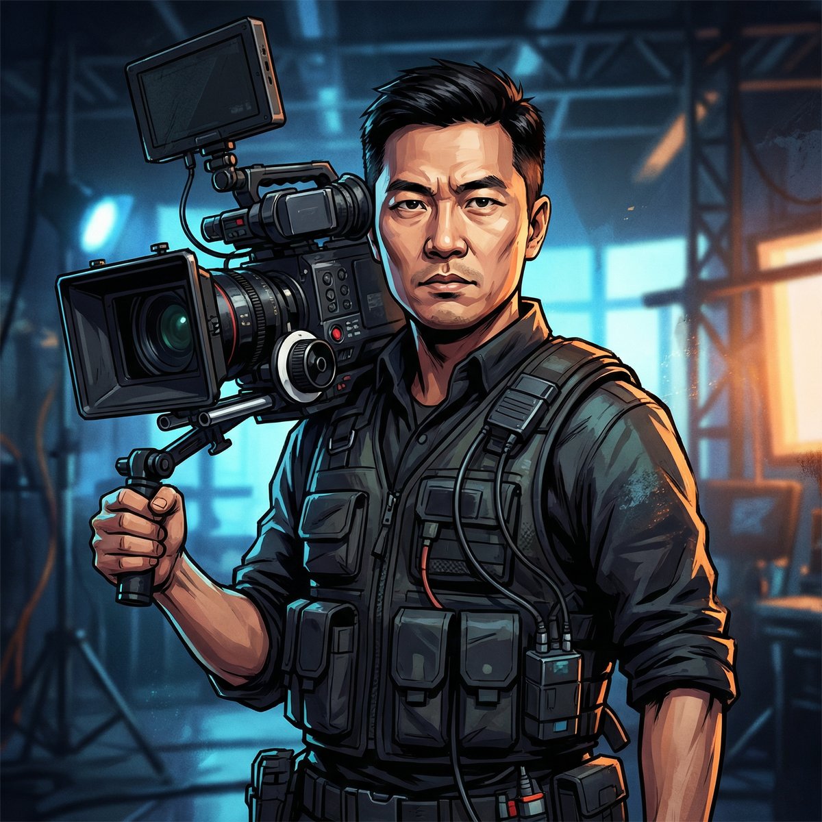 蘑菇视频游戏摄影师张磊